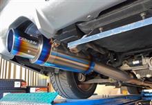 R34 GT-R、チタンマフラーが似合います