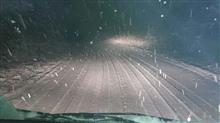 2年ぶりの雪道 2年ぶりの雪道