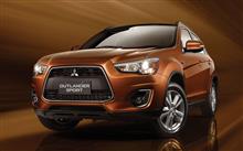 # オレンジ色 の クルマ ： Mitsubishi ASX ／ Mitsubishi Outlander Sport ・・・・