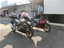 本日はこの方とツーリングです^^