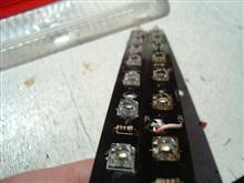 ☆　10アルファード　ハイマウントストップランプ　３個目　ＬＥＤ化　パート２ですよ。