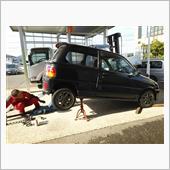 ミラの納車準備