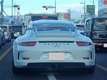 先導車は991GT3でした！