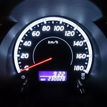 2016/12/22 ６年と７か月で２３万キロ突破してました♪