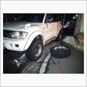 PAJERO冬支度！