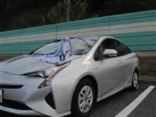 雪ミクさんとPRIUS 雪ミクさんとPRIUS