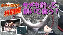 サメ釣り「大洗でサメを釣って捌いて食う！」健啖隊ネット隊員（y.katsu) 