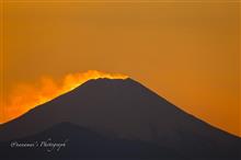 バルコニーから初冬の富士山を観よう(^^)v