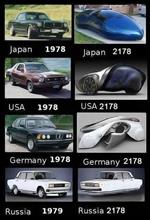 海外掲示板にUPされてた未来の車の進化予想が面白い！  外国人「おぉっ、皆凄い進化じゃないか！　・・・と思ったらロシア（笑）」