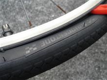 自転車のタイヤ交換
