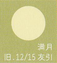 月暦　１月１２日（木）