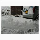 やっぱり　雪降ったな