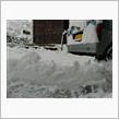 やっぱり　雪降ったな