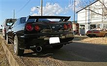 仕事初めに洗車(* ^ー゜)ノ