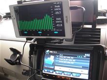 スマホアプリによる車内音響特性測定