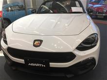 アバルト124スパイダー試乗