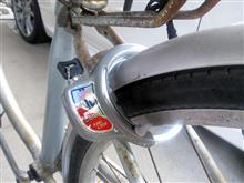 自転車の鍵を交換