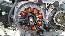 ジェネレーター強化Part.Ⅲ発電能力１１０Ｗ・(モンキーBajaの作業日記No.３６)