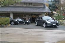 安倍首相到着・・・