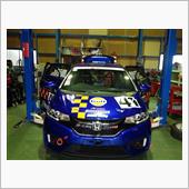 FIT3耐久車両入庫 