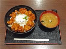 名神高速上り大津SA　手作りタルタル鶏から丼７８０円