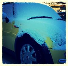 雪降ろし、