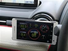 「Torque Pro」 HUD表示