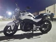 転倒する気で・・・バイクに乗ってます（笑）