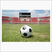 サッカーの試合で４万人の観客 ...