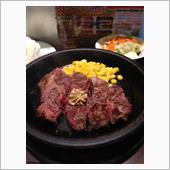 いきなりステーキを食。