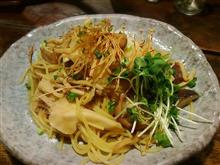 山粧うキノコの饗宴パスタ！大根おろし添え(^q^)