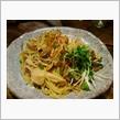 山粧うキノコの饗宴パスタ！大根おろし添え(^q^)