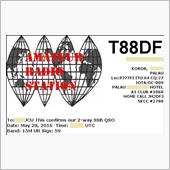 T88DF局のeQSL