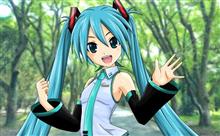 初音ミクの塗り絵