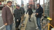 初讃歌＠英国紳士淑女風の装いでTweedRun♪