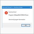 WinFDで右クリックすると落ちる問題が解決した。