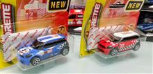 MINI WRCを並べてみて・・・マジョレットの新MINI発見