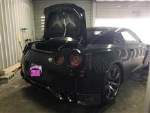 クルーズ 朝イチ R35全塗装作業開始～のハセ君！