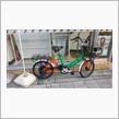 カラフルな自転車