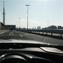首都高上にて・・・