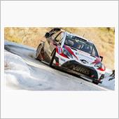 トヨタヤリスＷＲＣ復帰初戦２位