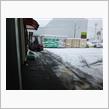 予想外の積雪