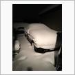 また雪です＿|￣|○