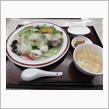 今日のランチは、「孔子膳堂」あんかけ焼きそば