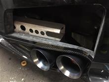 クルーズ R35 リヤバンパーカットしてからの