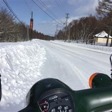 2017雪中ツーリング