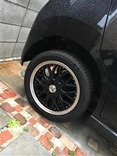 明日は洗車しよう！