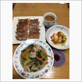 今日の夕飯