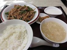 今日のランチは、「孔子膳堂」チンジャオロース定食 800円