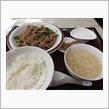 今日のランチは、「孔子膳堂」チンジャオロース定食 800円